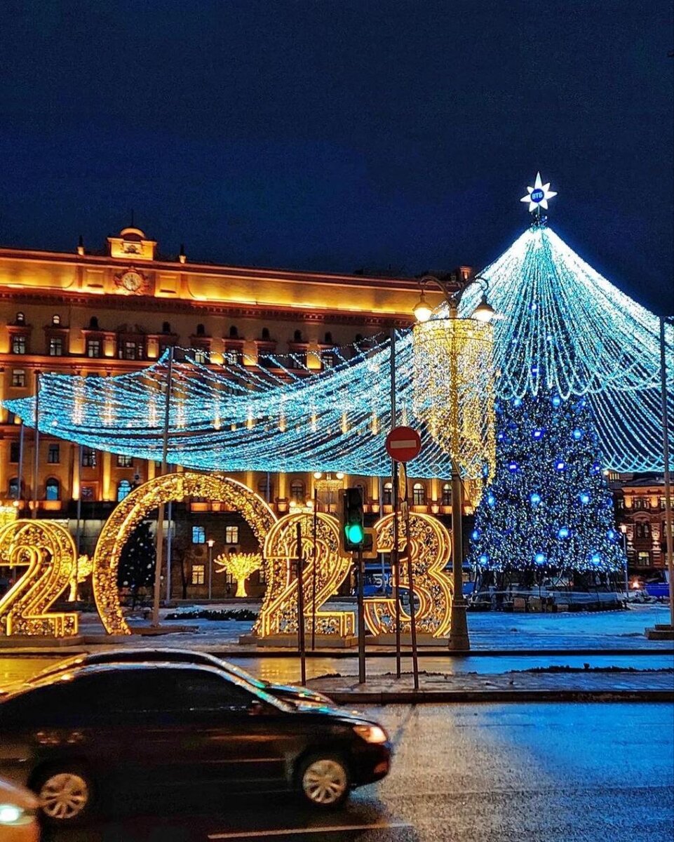 центр москвы новый год