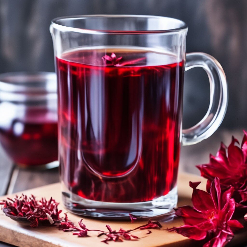 Настой каркаде.