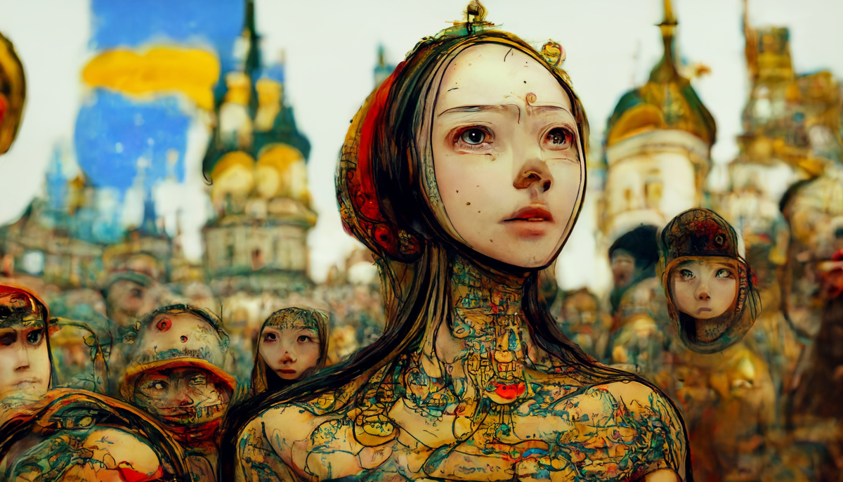 Изображение сгенерированное в Яндекс ART