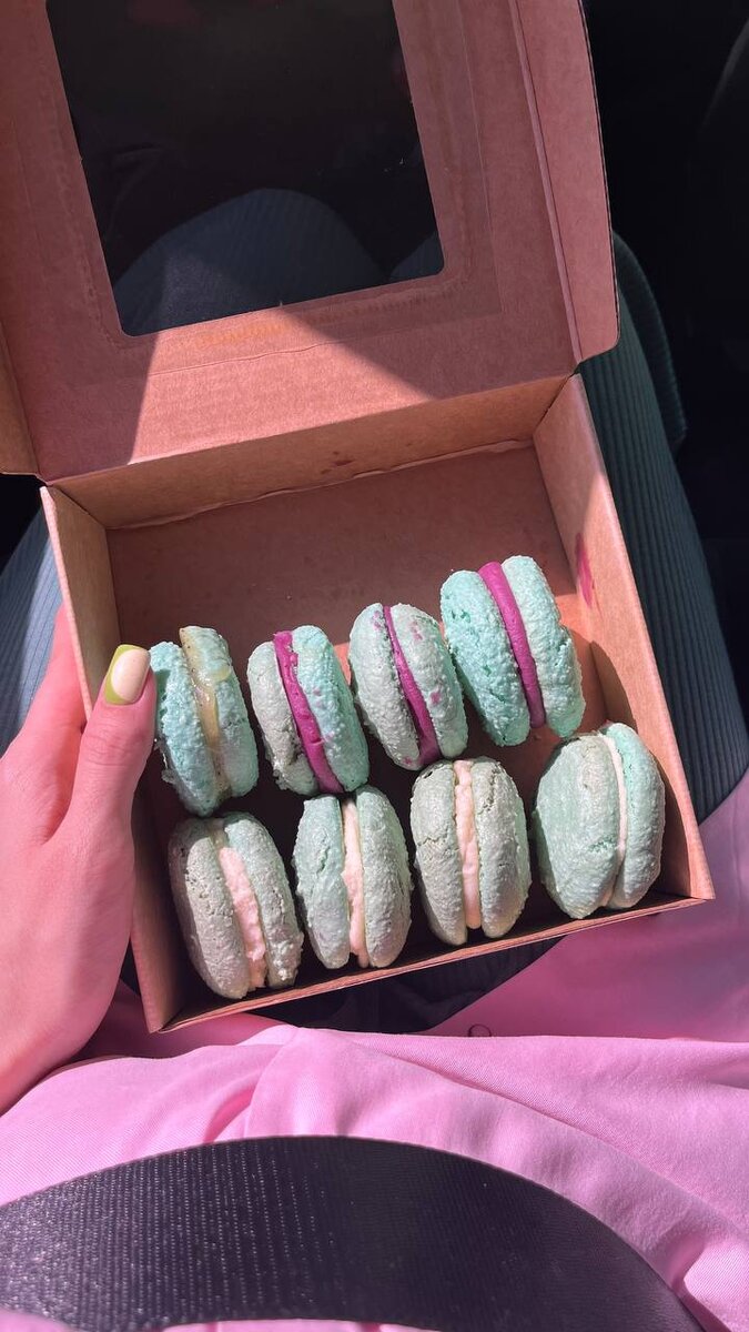 Мои первые в жизни макаронс