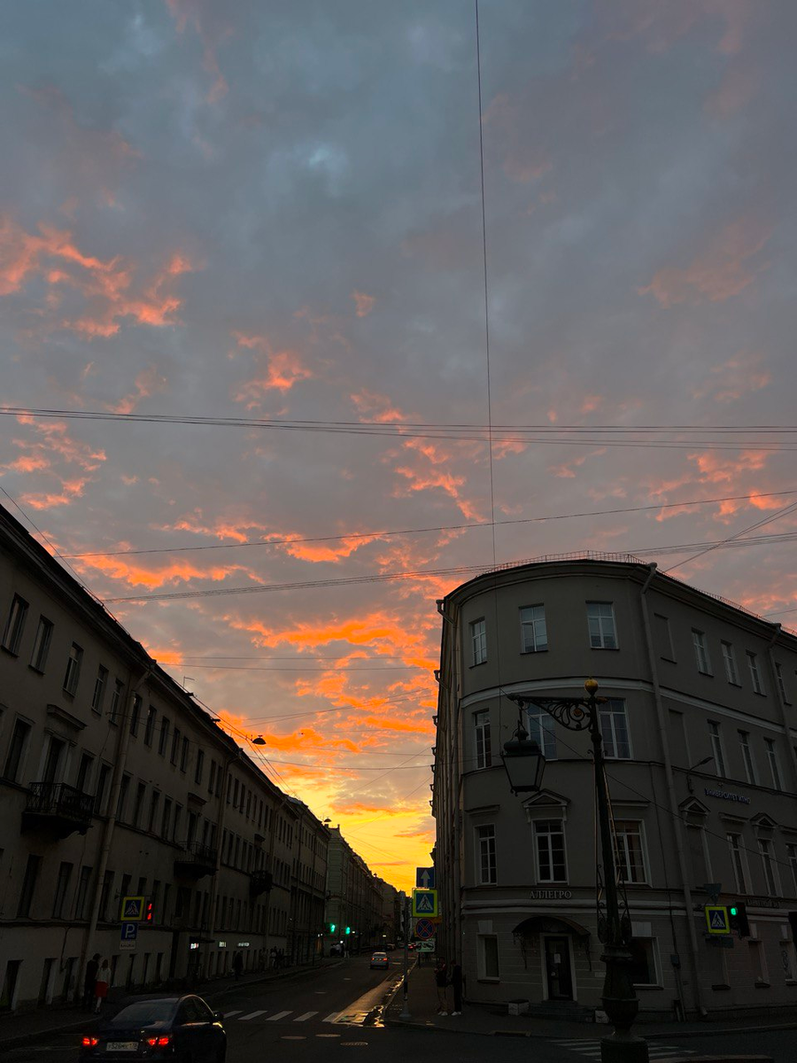 Закаты Петербурга
