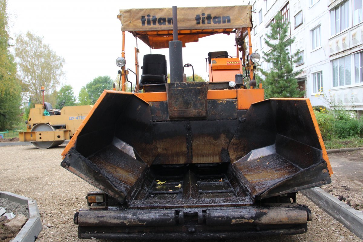    Работы по ремонту дворов завершили в Ленинском районе Томска