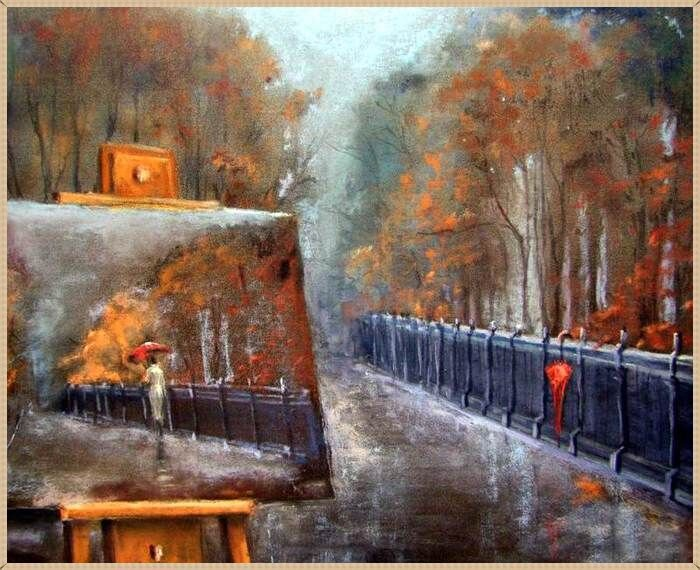 В галерее - работы современной художницы из Симферополя Елены Юшиной (нашла здесь: https://dzen.ru/a/ZbYT7qTS2lcYnsRb )