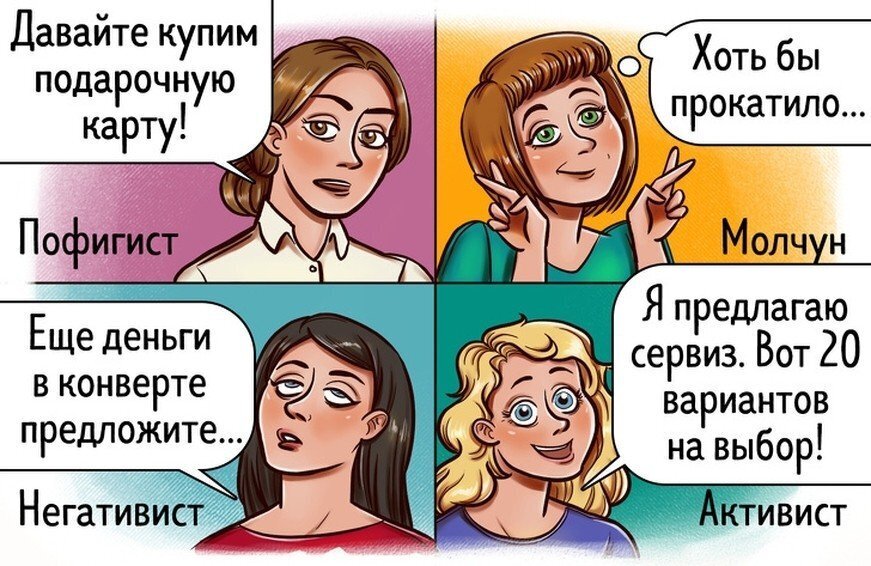 В ком себя узнали? 