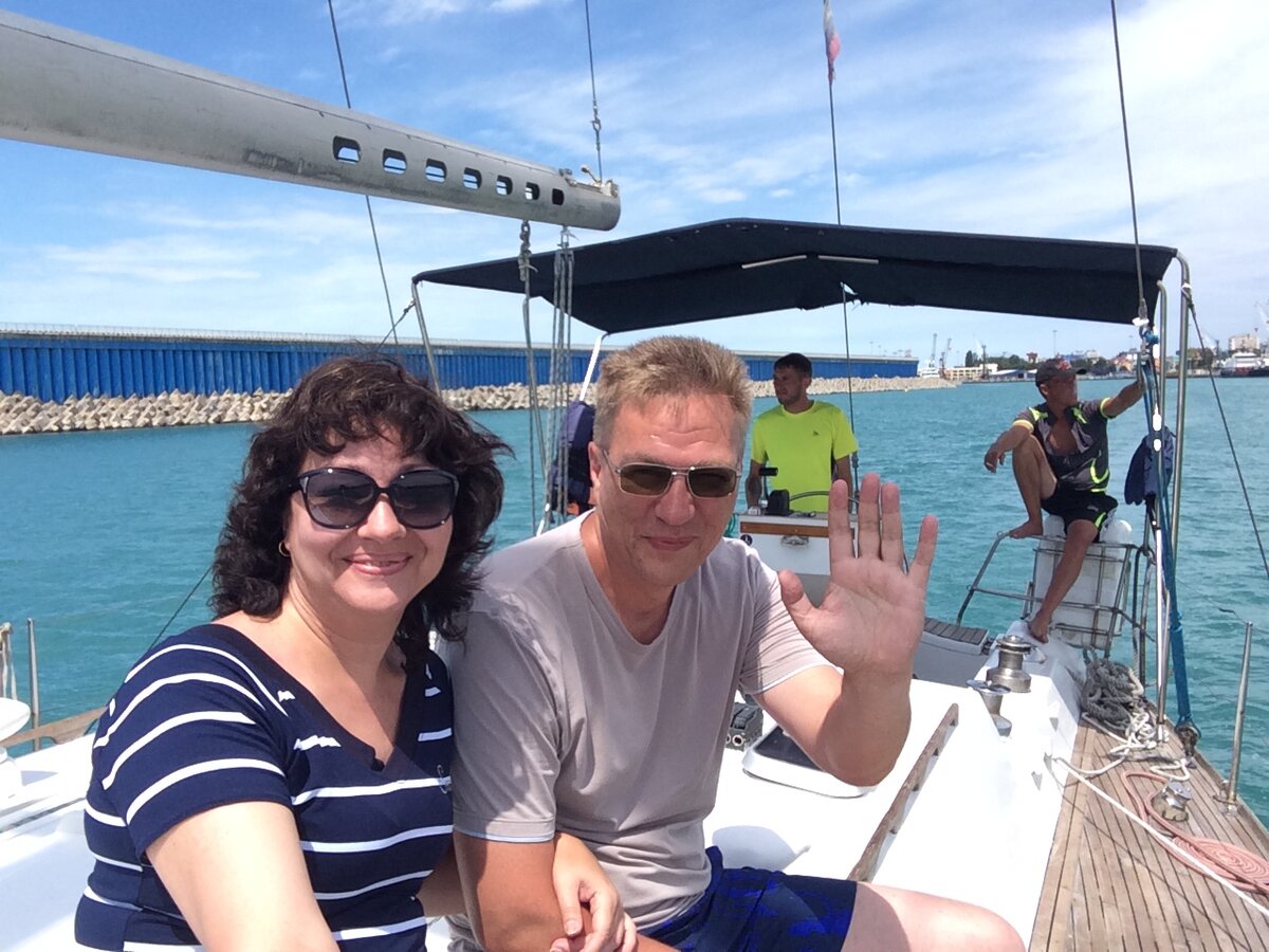 Мы в Сочи. Море, яхта, водный туризм.