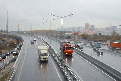    Дорога по Южной рокаде от улицы Перерва до МКАД © Telegram-канал «Дептранс Москвы»