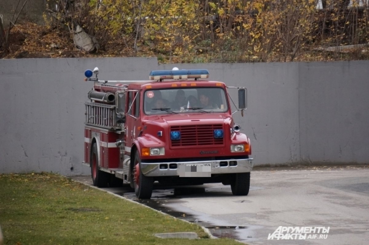   В Перми пожарные вынесли из огня пенсионерку, у которой загорелась кровать