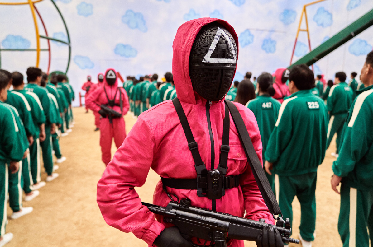 Кадр из сериала "Игра в кальмара" / Ojingeo geim (2021, Южная Корея)