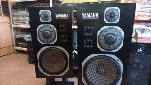 Разборка колонок Yamaha NS-1000MONITOR