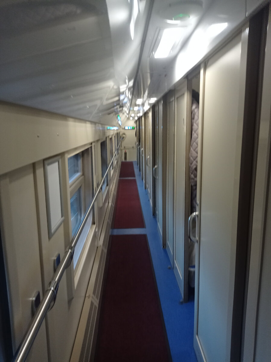 Второй этаж в поезде