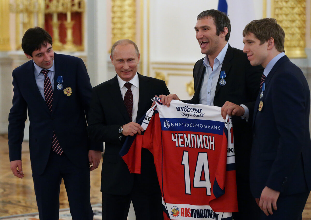 Путин и Team