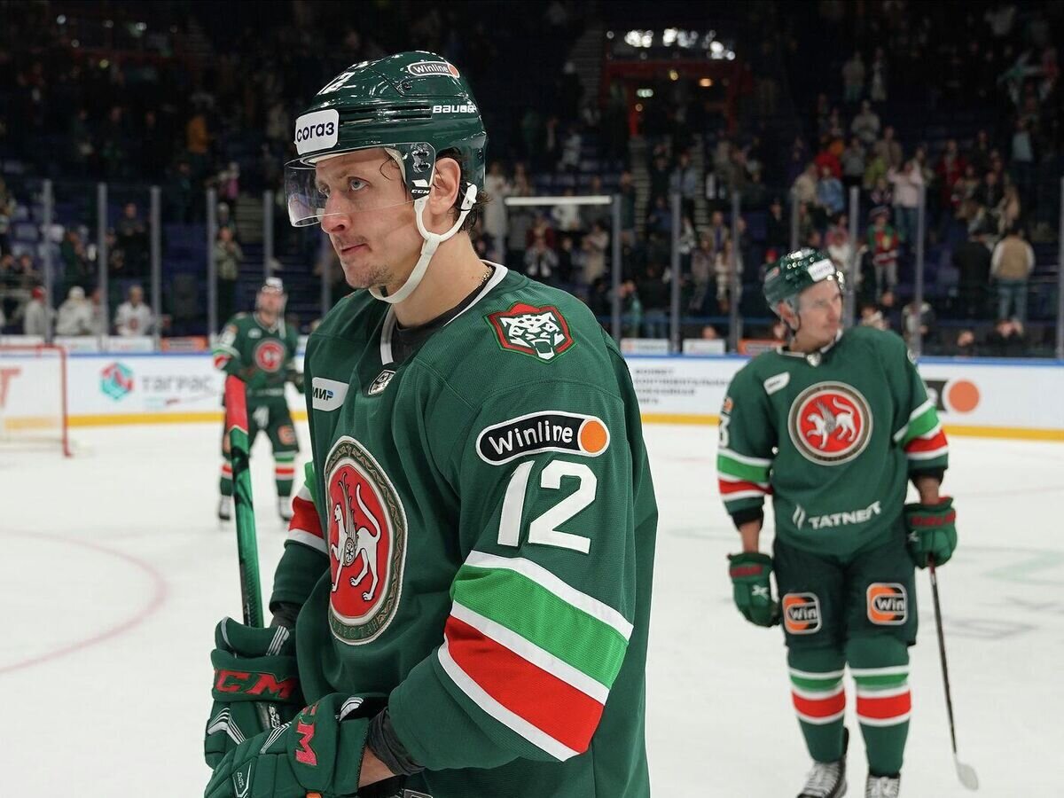    Хоккеист "Ак Барса" Михаил Глухов© пресс-служба ХК "Ак Барс"