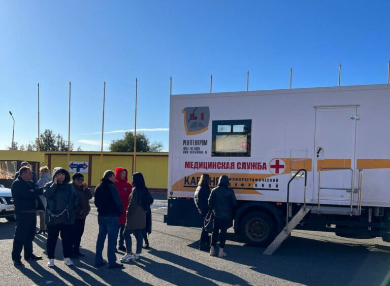    В ТЦ «Город Локомотив» обследование легких прошли более 90 человек Марина Шарт