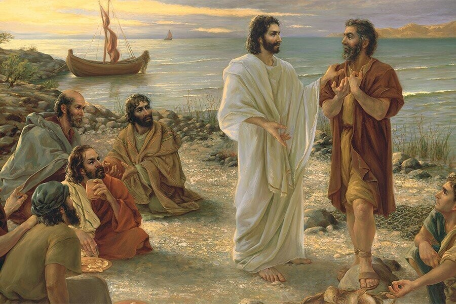 На берегу с учениками