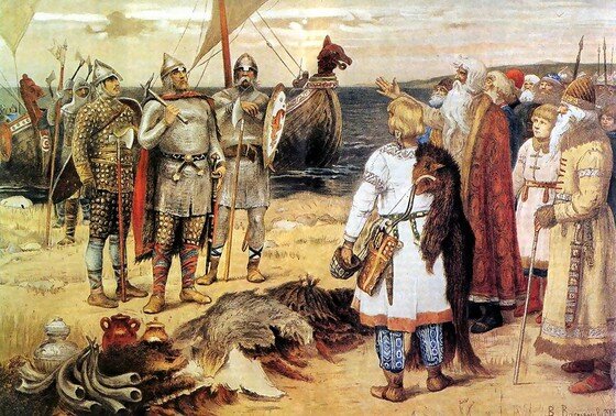    «Варяги» — картина русского художника-живописца Виктора Васнецова, 1909 год