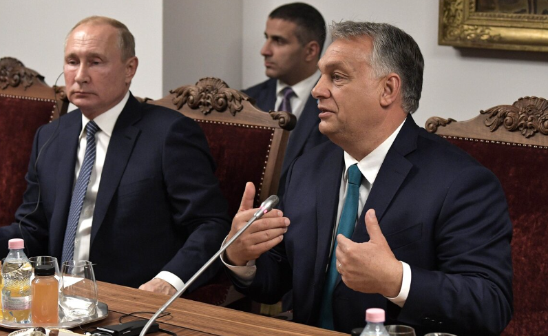 Президент РФ и премьер Венгрии