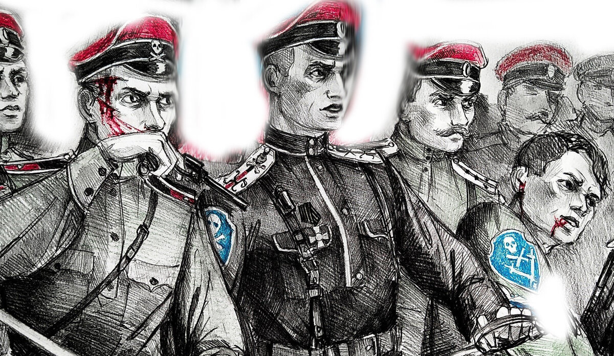 Отдельные уникумы посвящают даже целые арты власовцам...