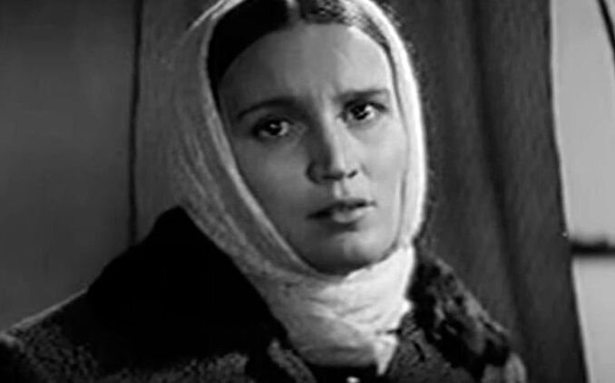    Нина Кирьякова Кадр из фильма «Нам некогда ждать» реж Владимир Акимов. 1971. СССР