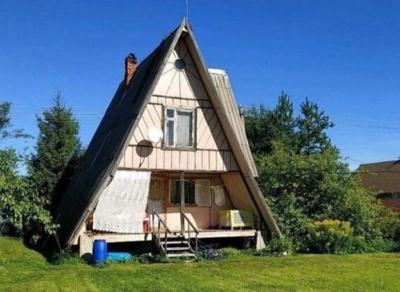 Мансарда, поставленная на фундамент еще в советские времена