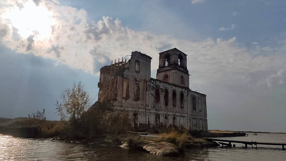 Церковь Маяк Крохино Прокудин Горский