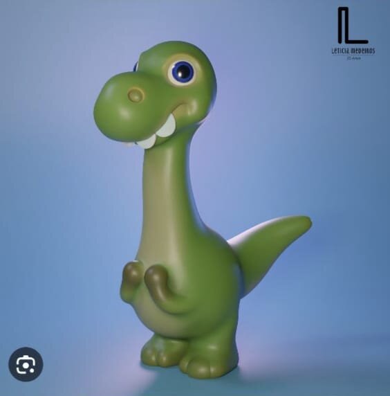 Взято с сайта: https://cults3d.com/ru/3d-model/igra/playful-cartoon-dinosaur