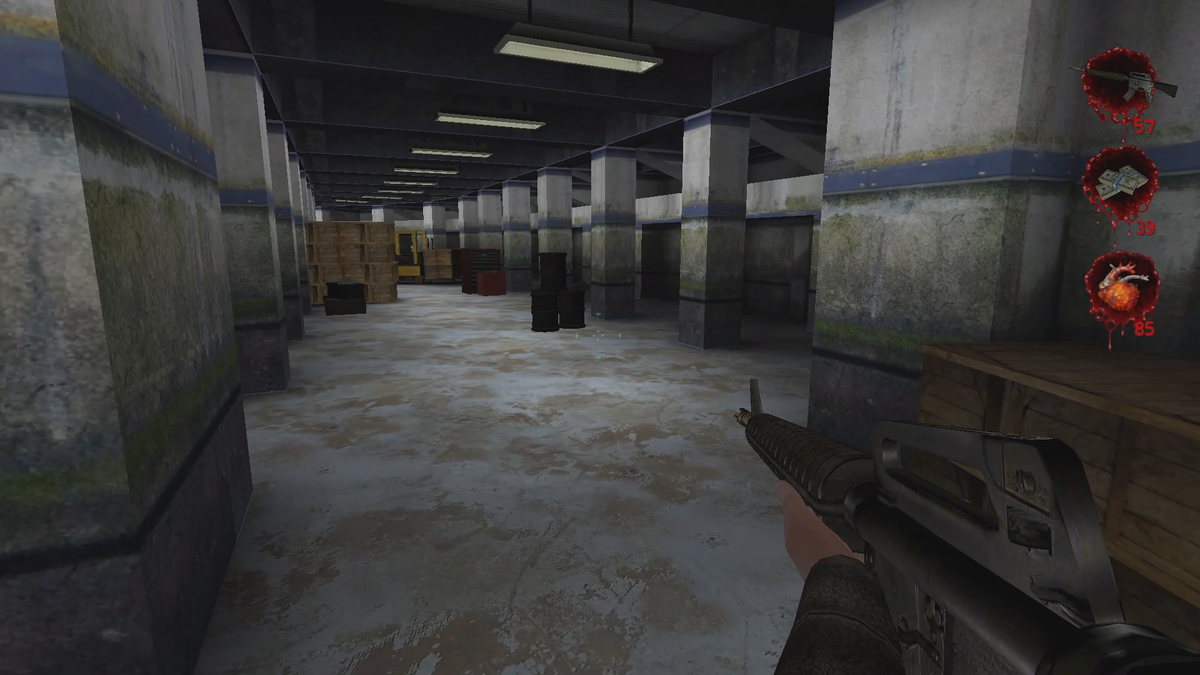 Коридор с колоннами