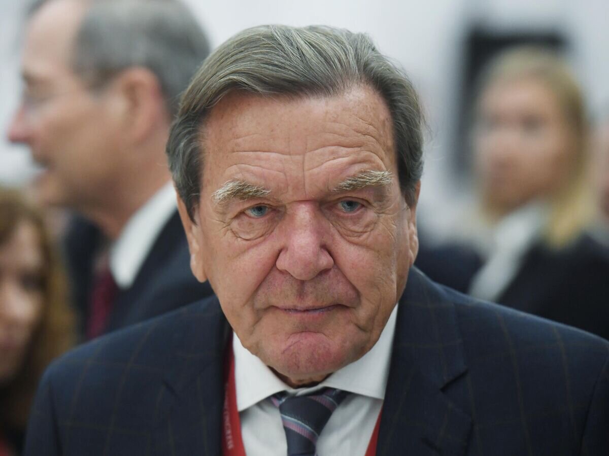    Петербургский международный экономический форум. День второй. Председатель комитета акционеров Nord Stream 2 Герхард Шредер© РИА Новости / Илья Питалев