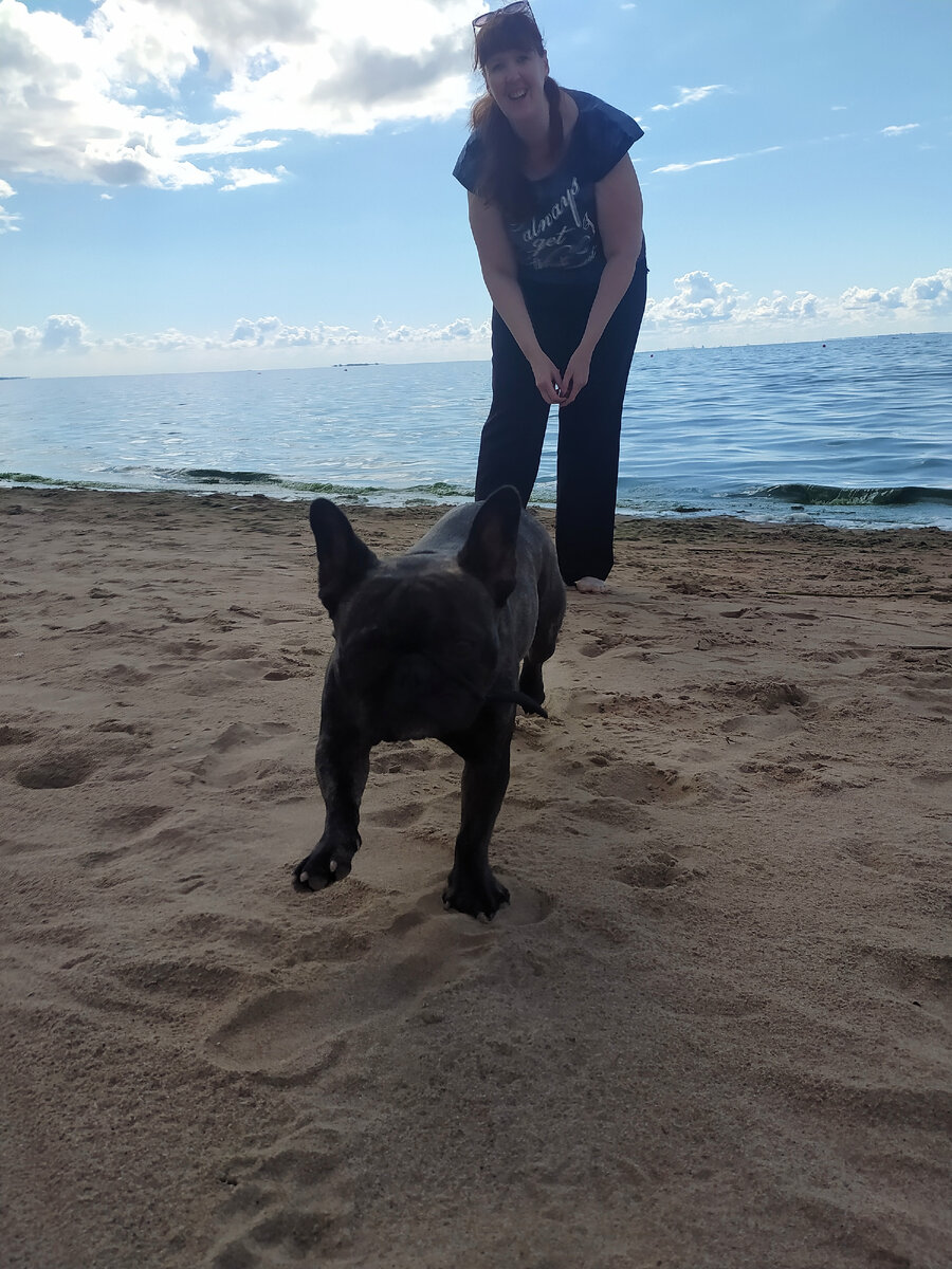 Так что, вот я и моя любимая собака. 