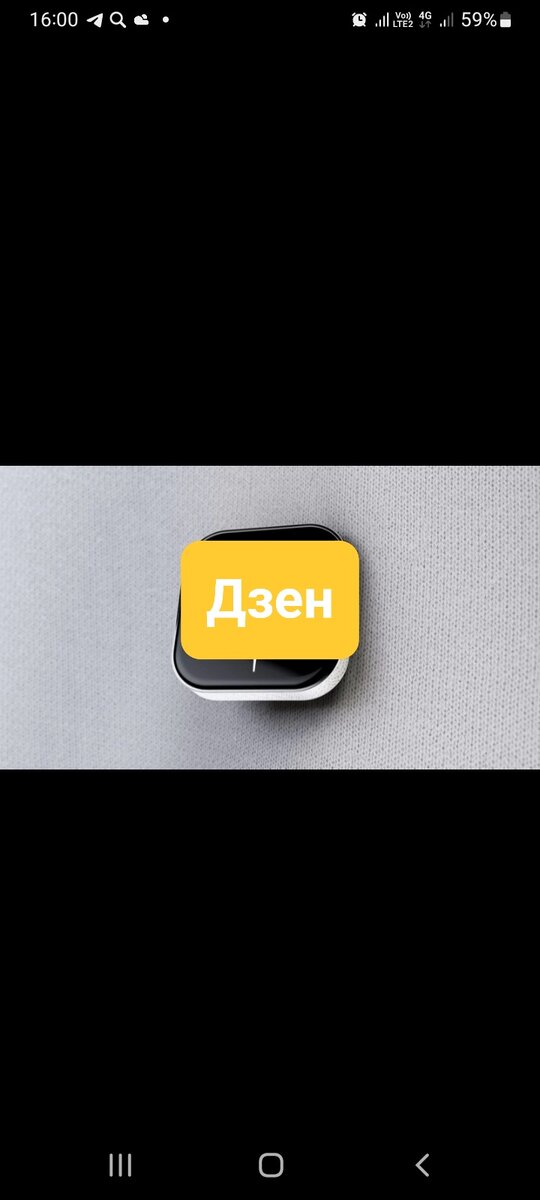 Дзен скриншот автора