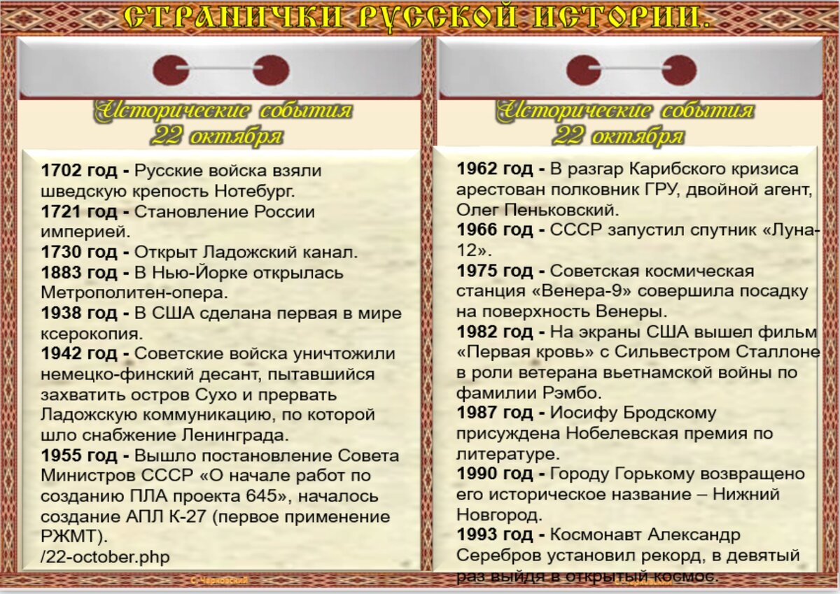 22 октября - Приметы, обычаи и ритуалы, традиции и поверья дня. Все  праздники дня во всех календарях. | Сергей Чарковский Все праздники | Дзен