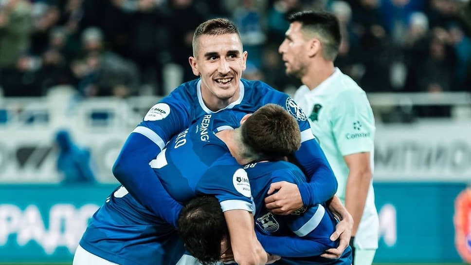 Фото: Пресс-служба ФК «Балтика»📷Игроки «Балтике» празднуют гол