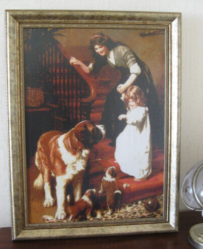 Картина с антибликовым стеклом