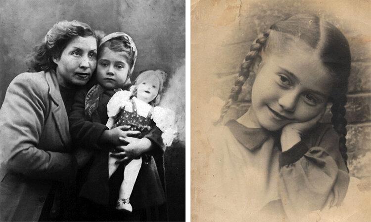Ирина с матерью