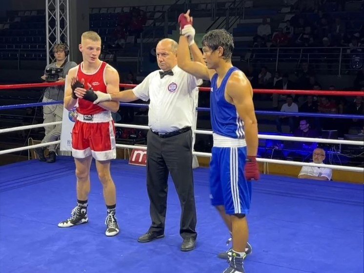     фото: скрин видео с телеграмм-канала "Федерация Бокса России"