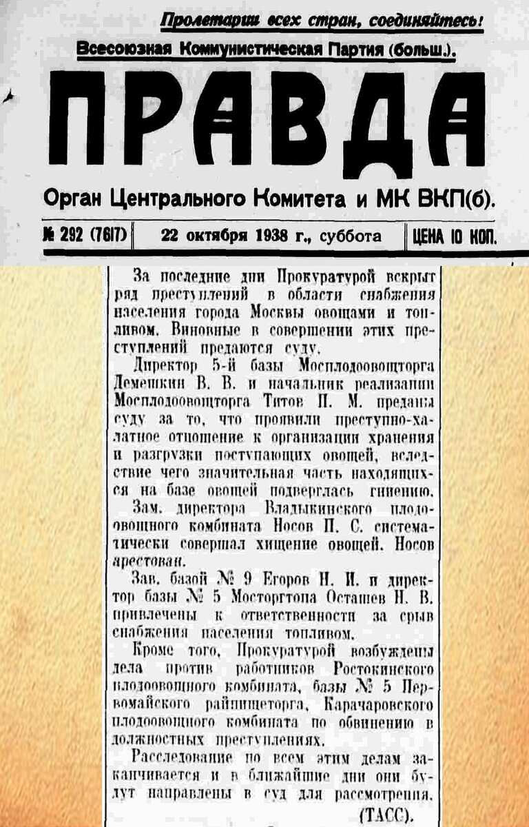 Документ Прокурора как Хрущёв развалил поставки моркови | 📚 МемуаристЪ.  Канал о Сталине | Дзен