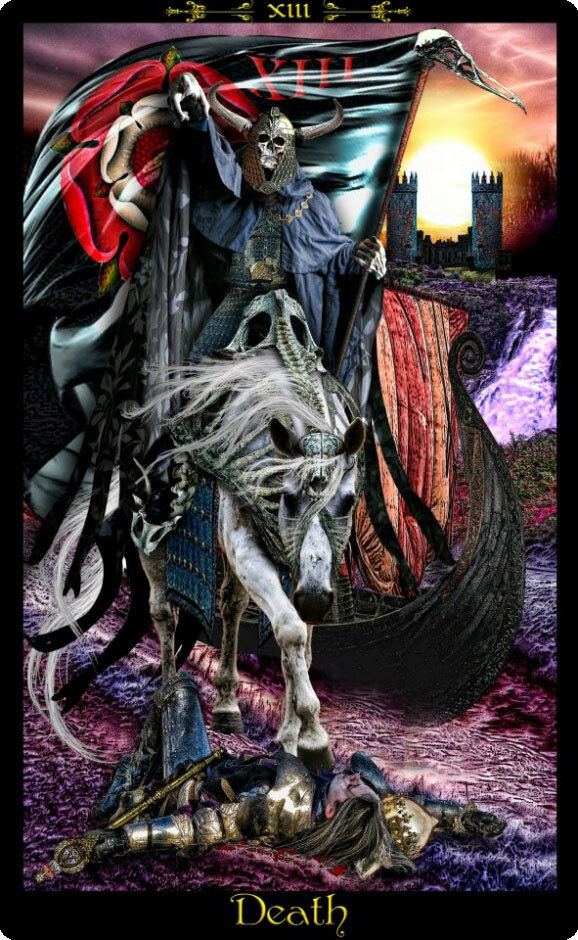 Карта таро смерть. 13 аркан таро уэйта. Смерть таро уэйта. Аркан смерть таро уэйта. 13 старший аркан таро.