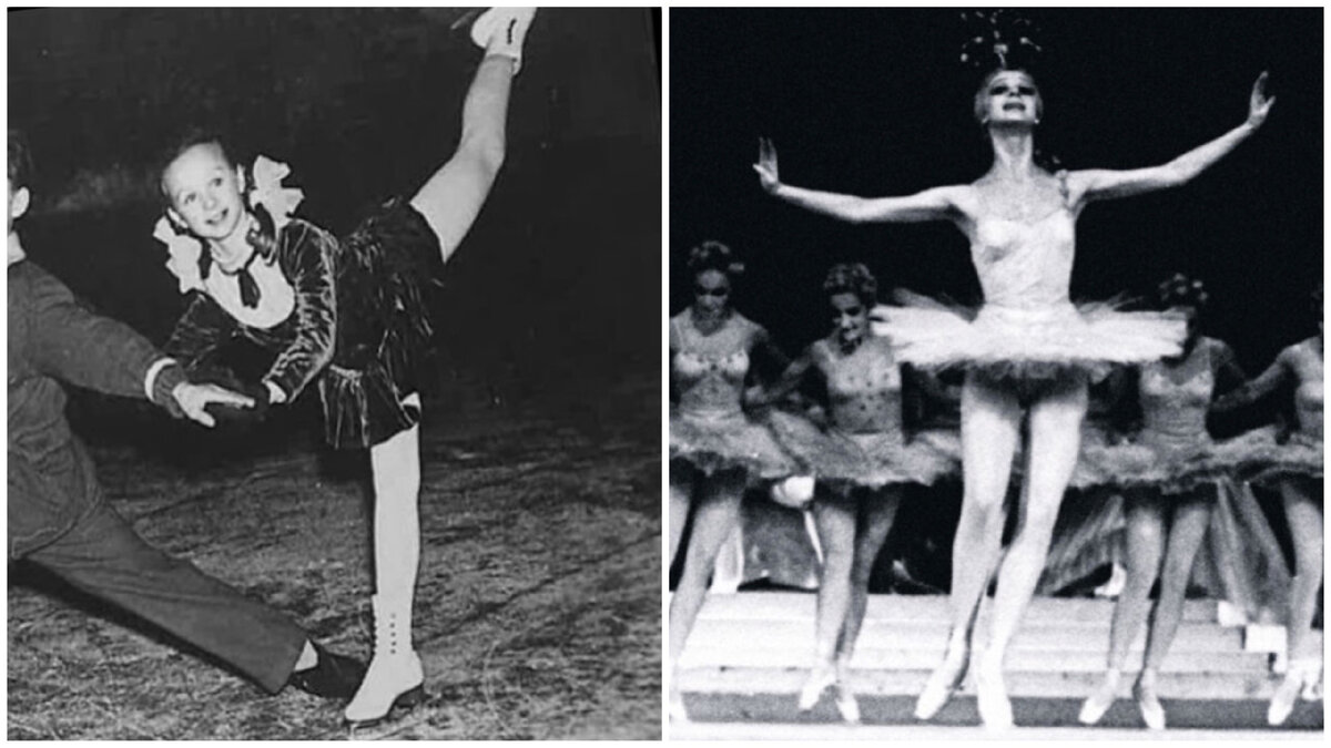 Наталья Седых в детстве на льду и на сцене Большого театра