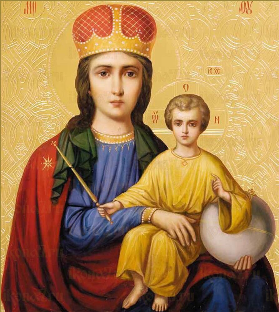 Икона Богородицы "Прежде Рождества и по Рождестве Дева"
