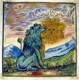 Зеленый лев съедает солнце. Алхимический трактат Розарий философов (Rosarium Philosophorum)