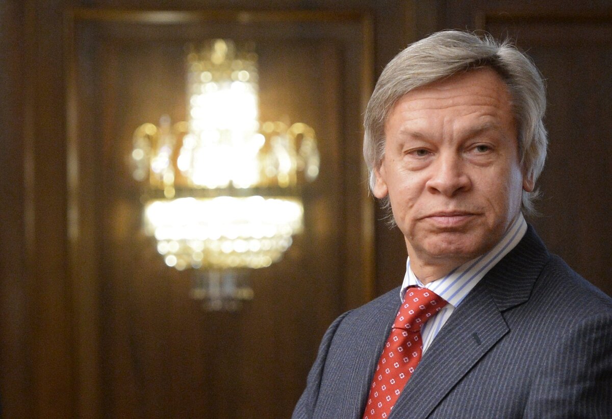    !Председатель комитета Государственной Думы РФ по международным делам Алексей Пушков© РИА Новости . Владимир Федоренко