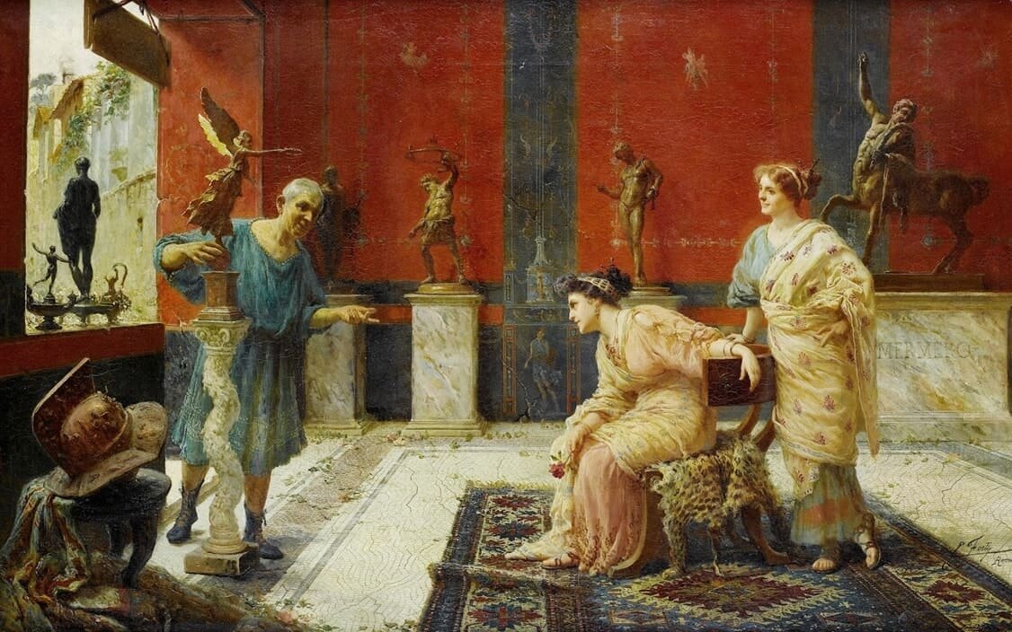 Этторе Форти. Продавец произведений искусства