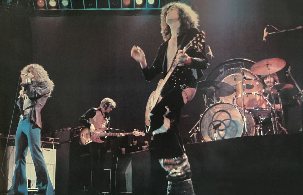 Led Zeppelin, 1975. Фото: Neil Zlozower.