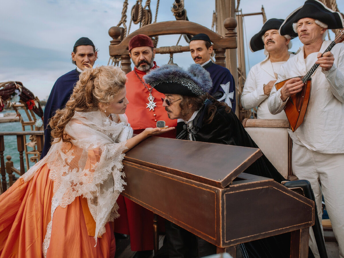 Кадр из фильма «Гардемарины 1787. Мир», режиссер Светлана Дружинина