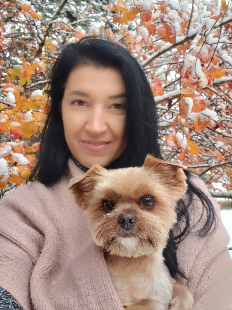 Наше снежное утро.