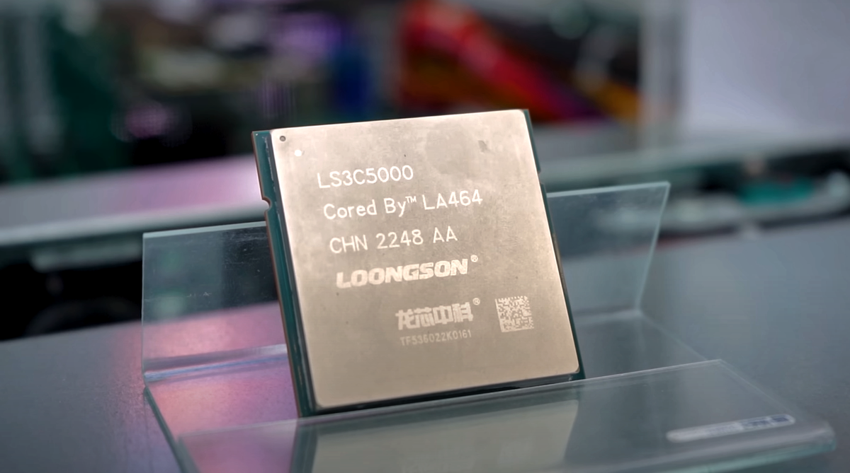 Микропроцессор Loongson 3С5000