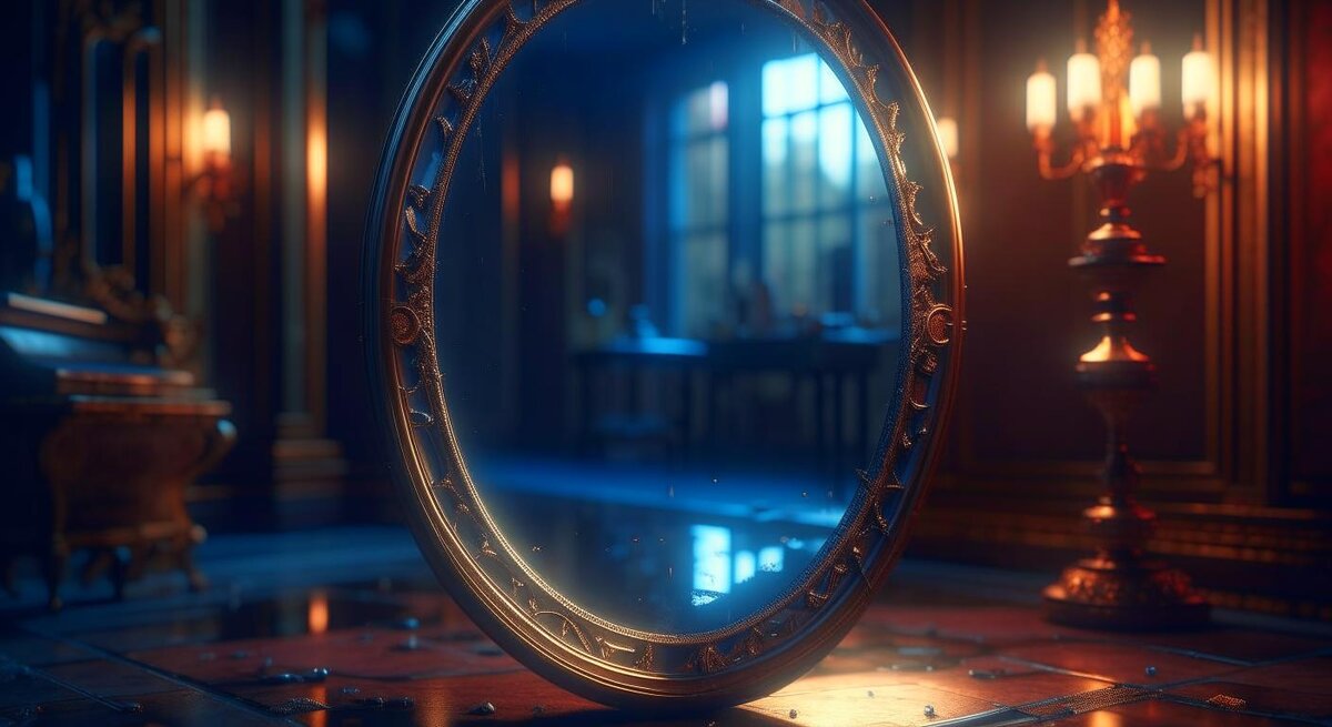 Аффирмации идеально проговаривать у зеркала