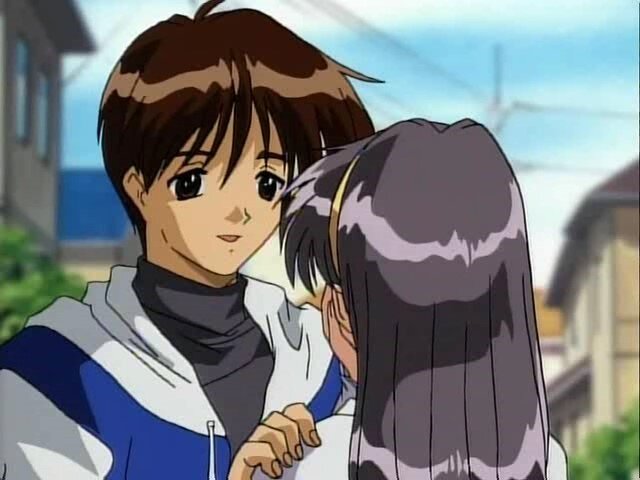 Первый поцелуй Каны и Йошихико