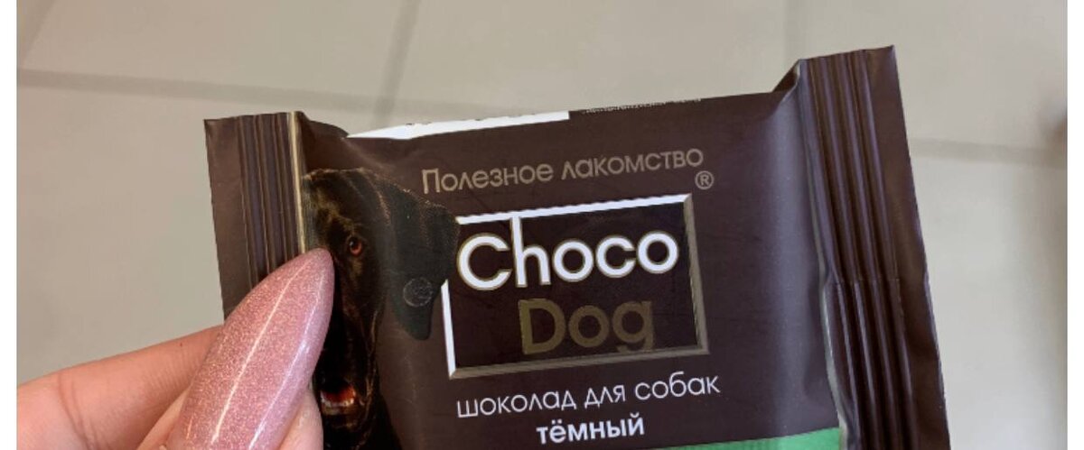 Шоколад для собак