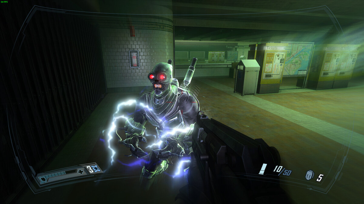 Wolfenstein? Похоже... Но нет, это FEAR 2!