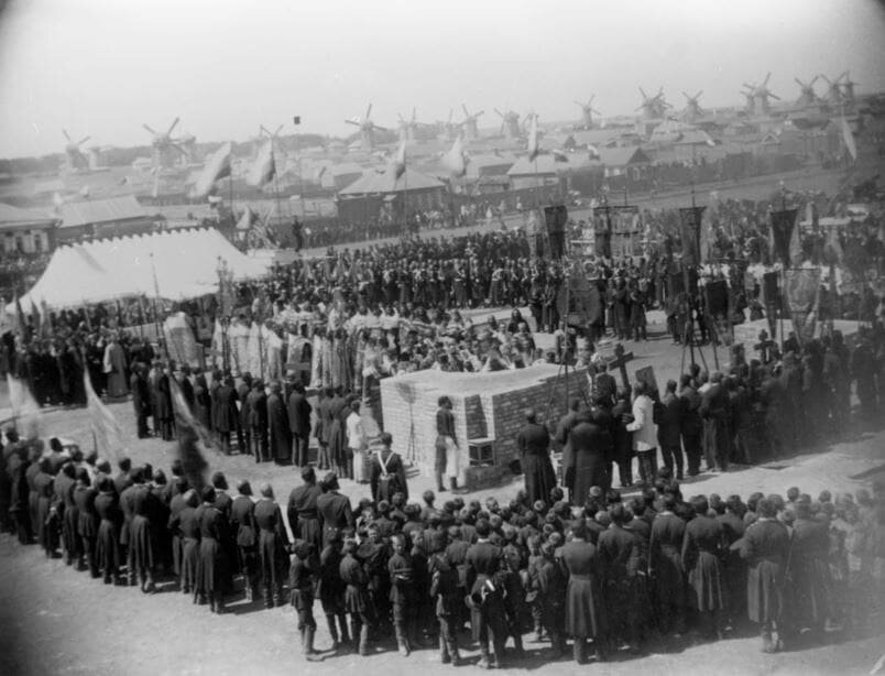 Закладка храма 31 июля 1891 года